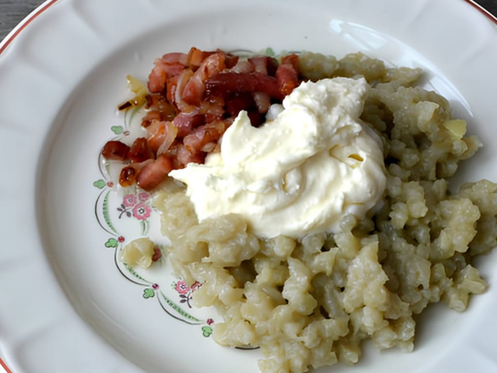 Brynzové halušky se slaninou – chutná klasika