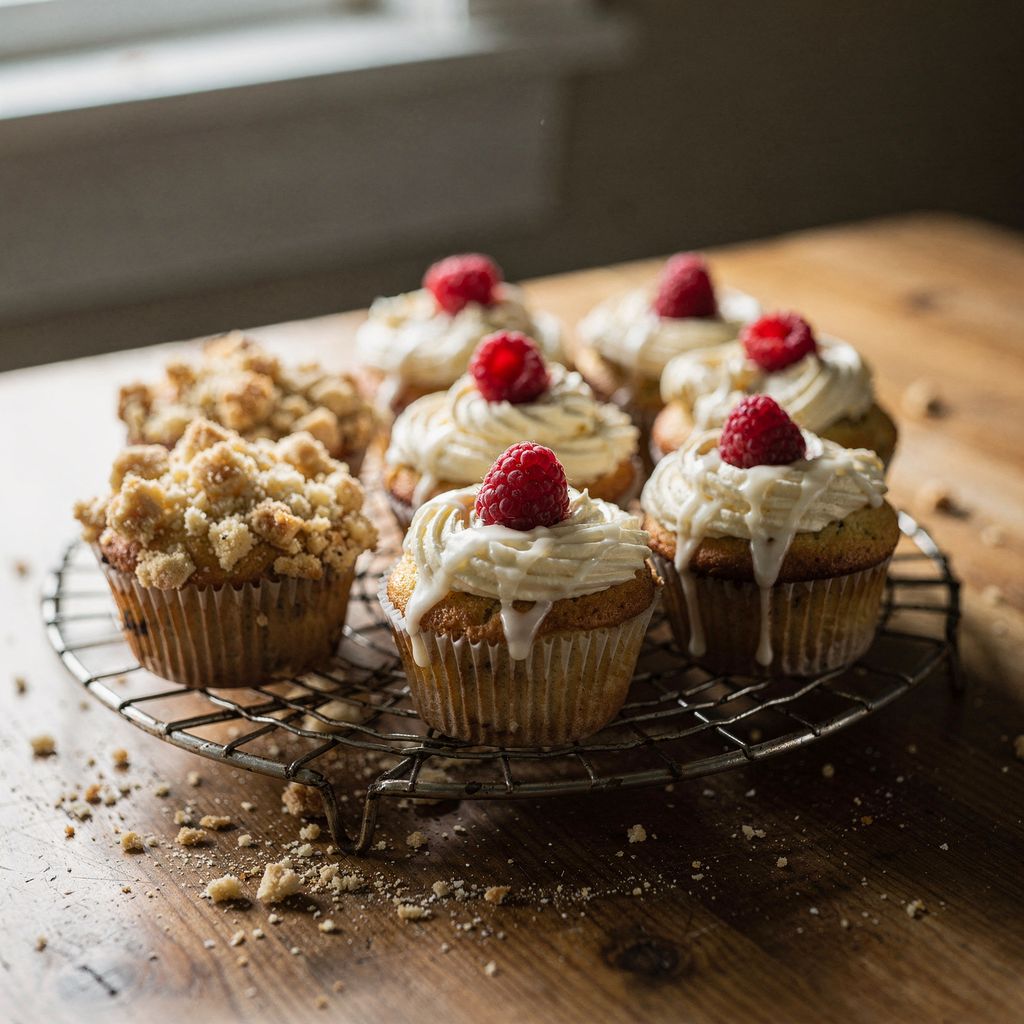How to Decorate Muffins: From Crumb Topping to Icing to Ganache
