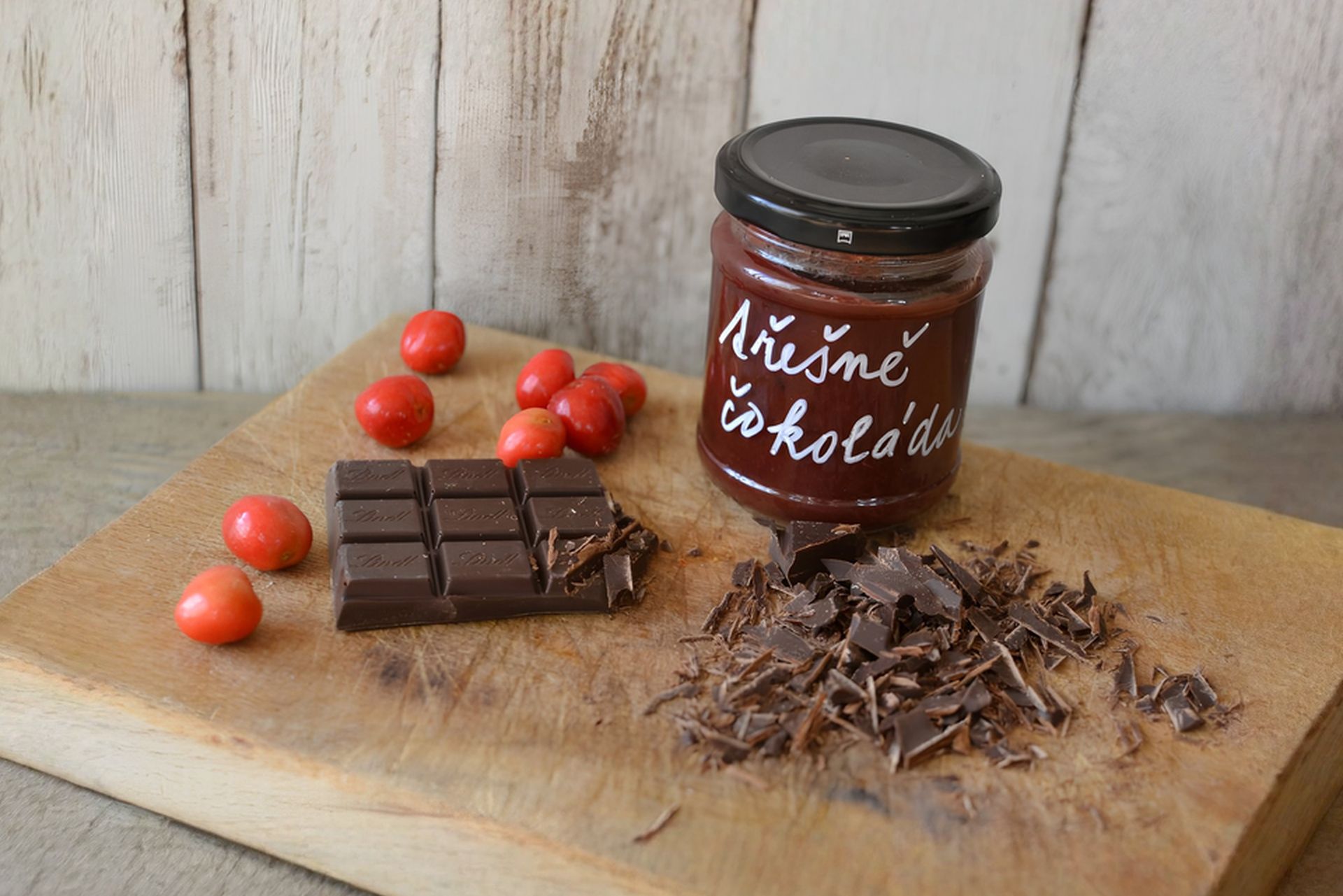Třešňová marmeláda s čokoládou – luxusní recept