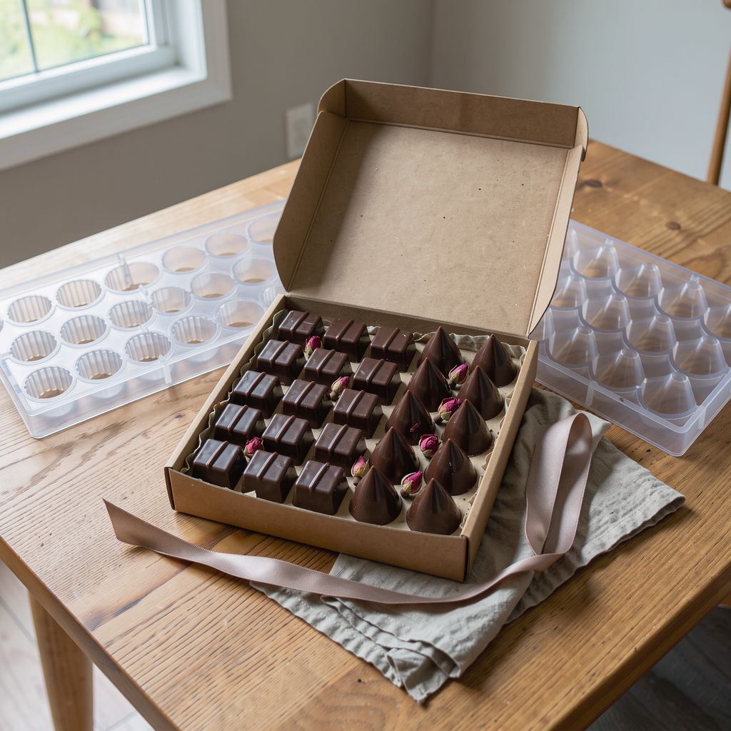 Homemade Chocolate Gift Boxes: How Many Pralines, Which Fillings and How to Pack Them