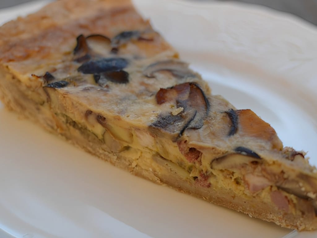Wonderful Mushroom Quiche