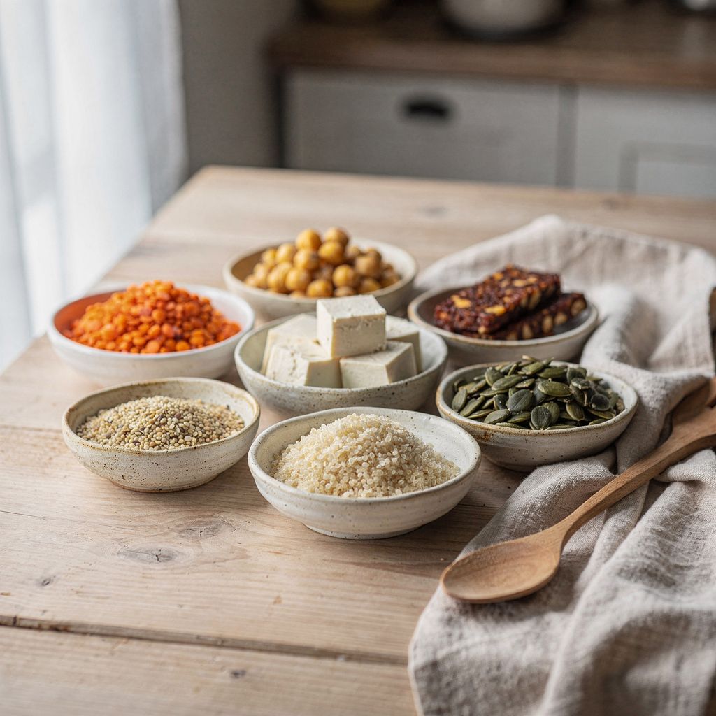 Veganský protein: zdroje, obsah bílkovin a jak ho zařadit do jídelníčku