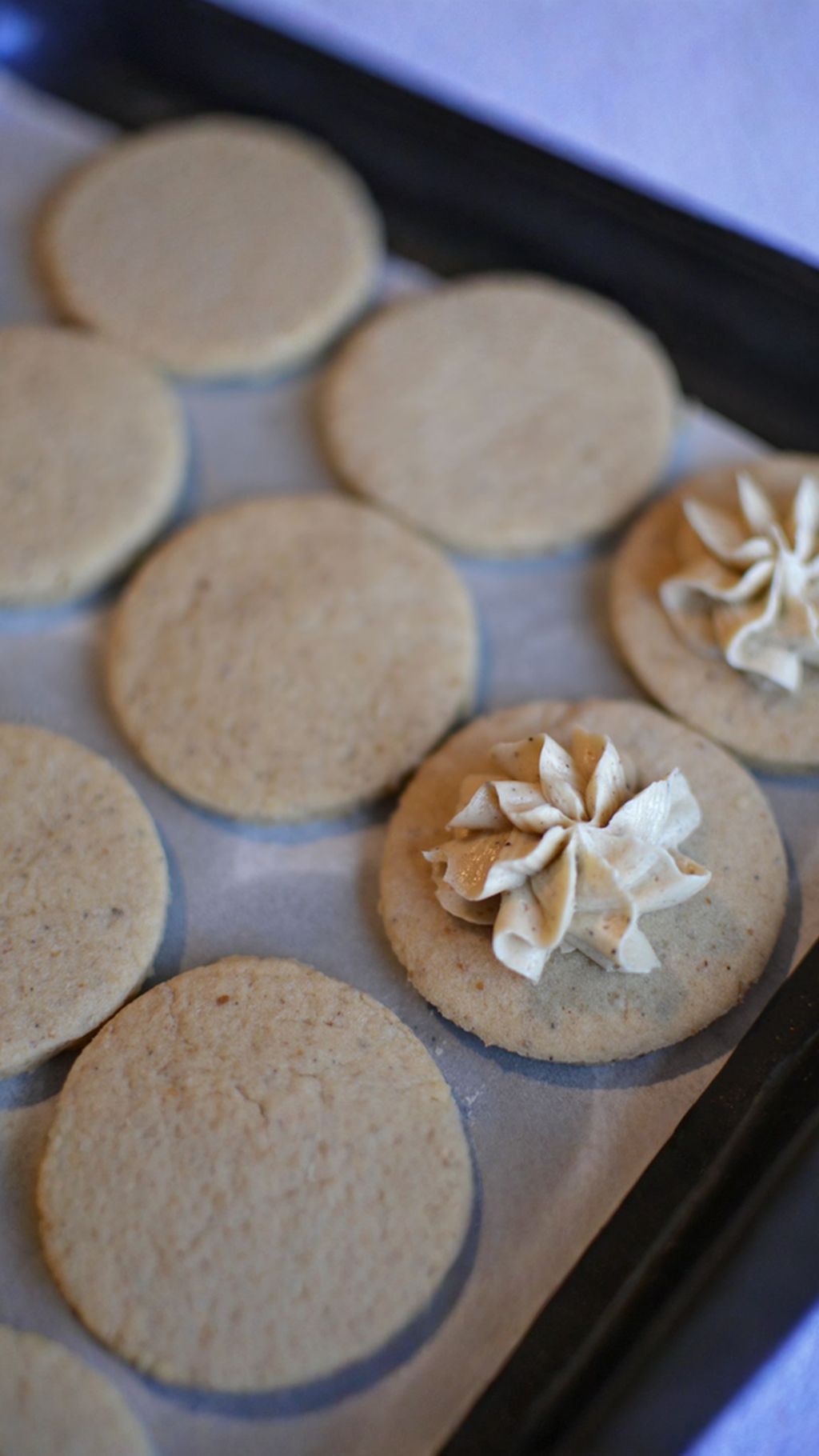 Simple cream filling