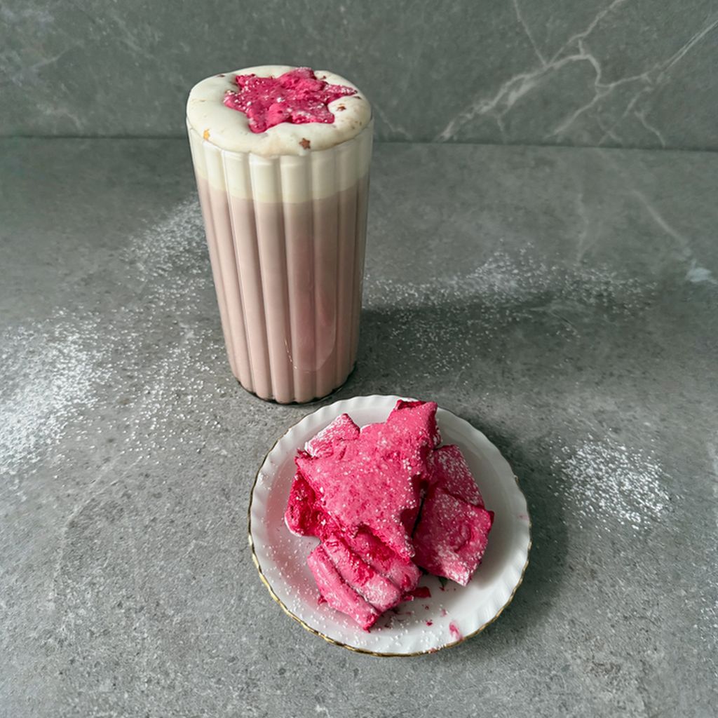 Homemade Cherry Marshmallows