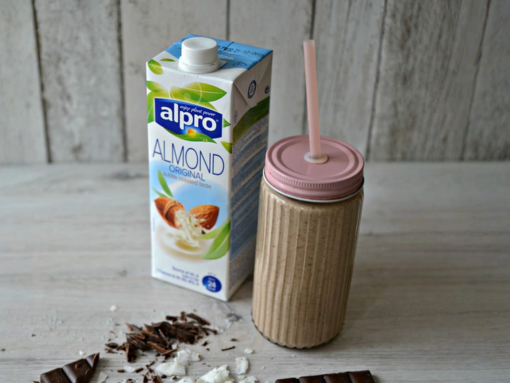 Čokoládové smoothie s kokosem
