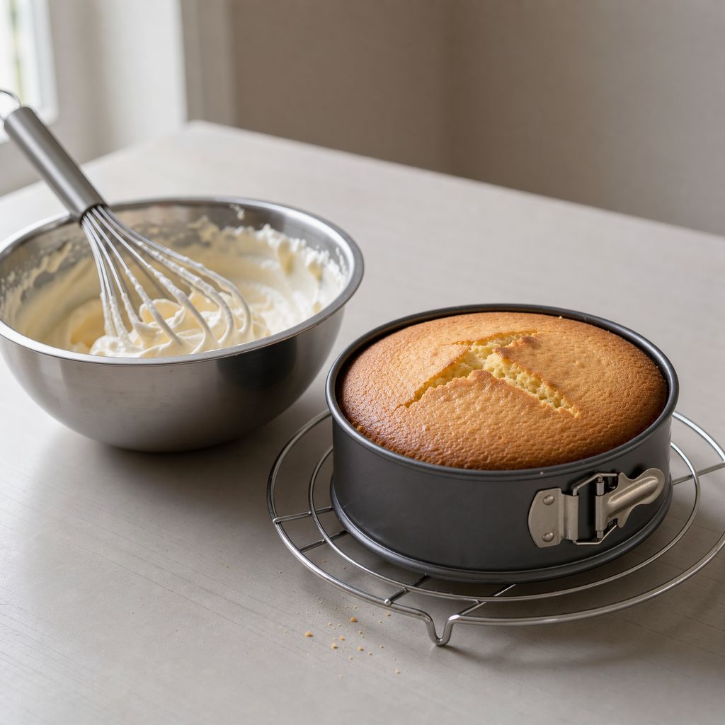 Sponge Cake Batter: Egg, Sugar and Flour Ratio and How Long to Whip for a Light, Fluffy Crumb