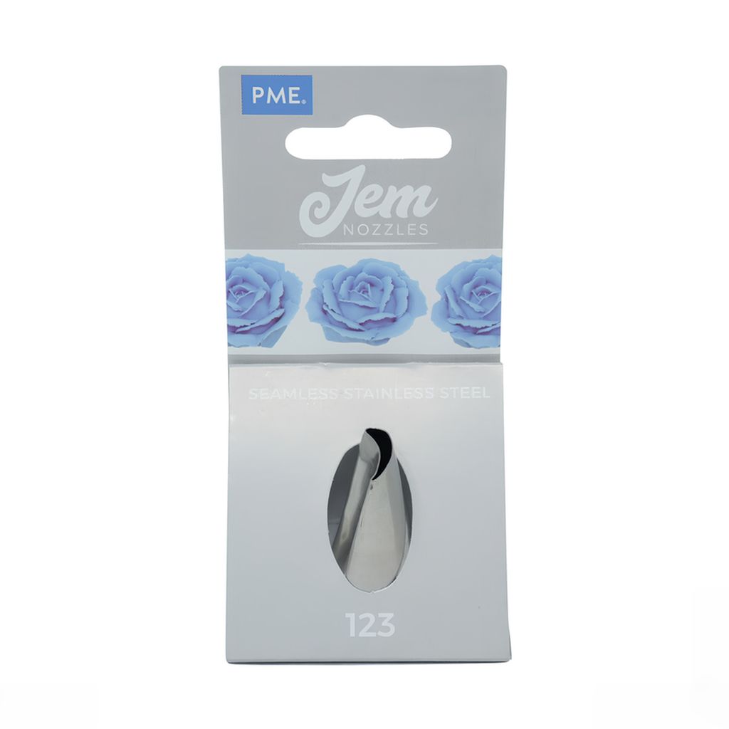 Zdobicí tryska JEM – Petal / Ruffle #123 (velké okvětní lístky a volány)