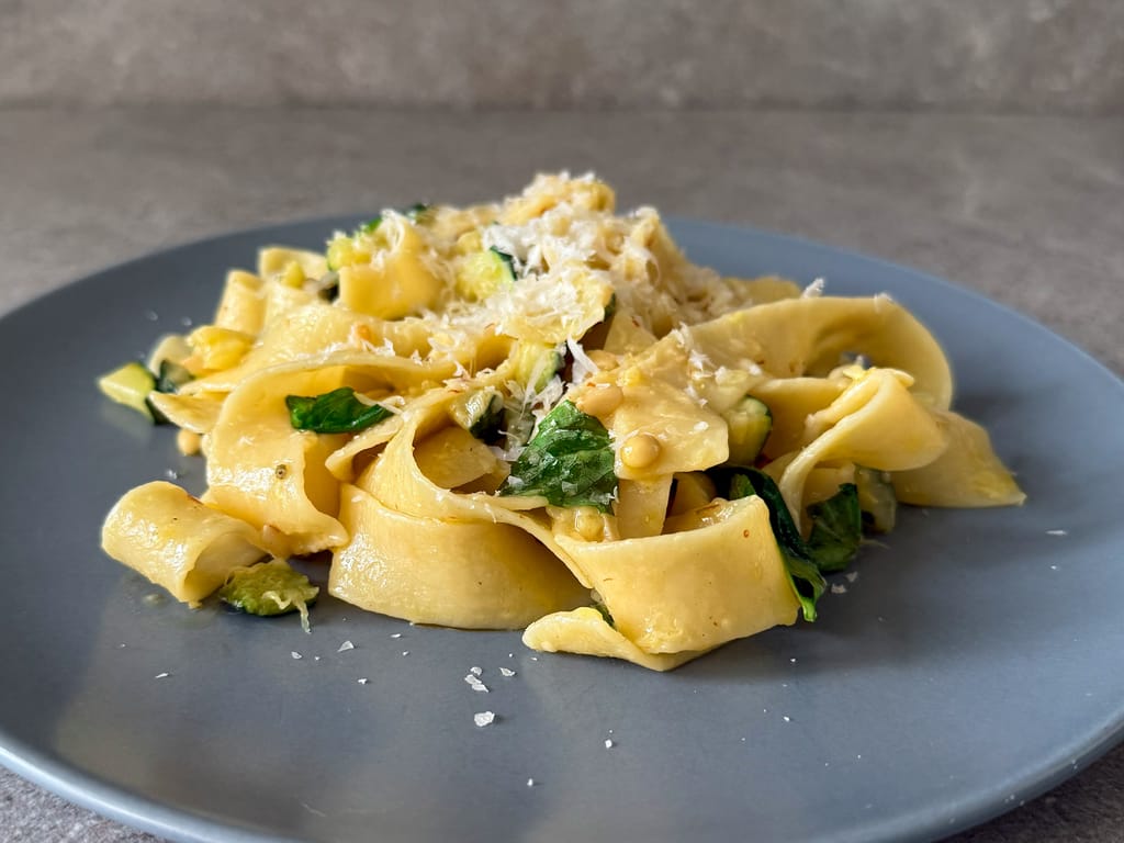 Quick Zucchini and Lemon Pasta