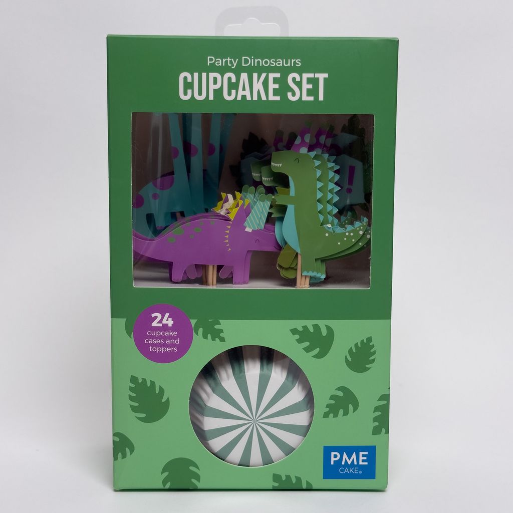 Dinosauří sada na cupcaky