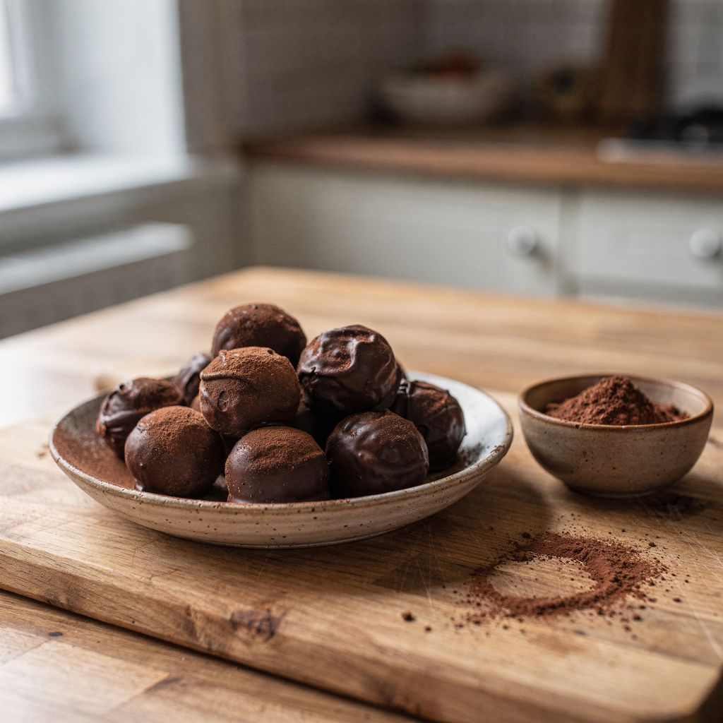 Čokoládové lanýže: ganache, obalování a trvanlivost