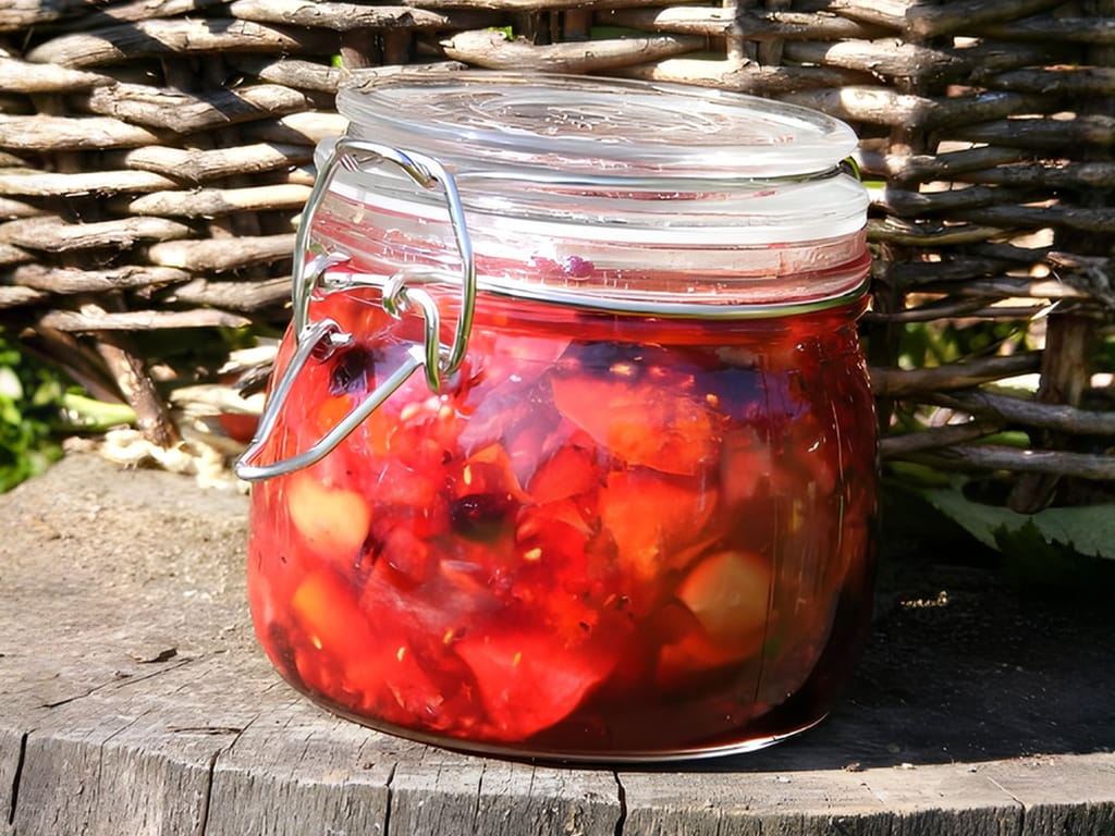 Summer Fruit in a Jar