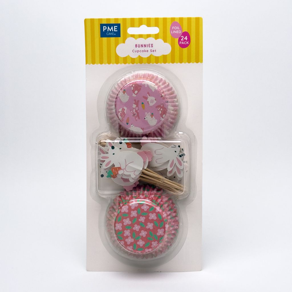 Velikonoční set cupcake košíčků:  Králíčci