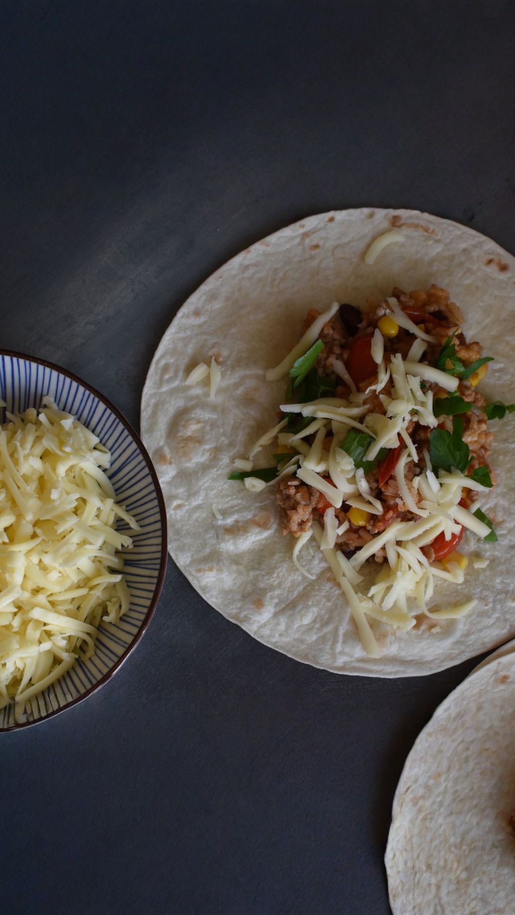 Fill the tortillas