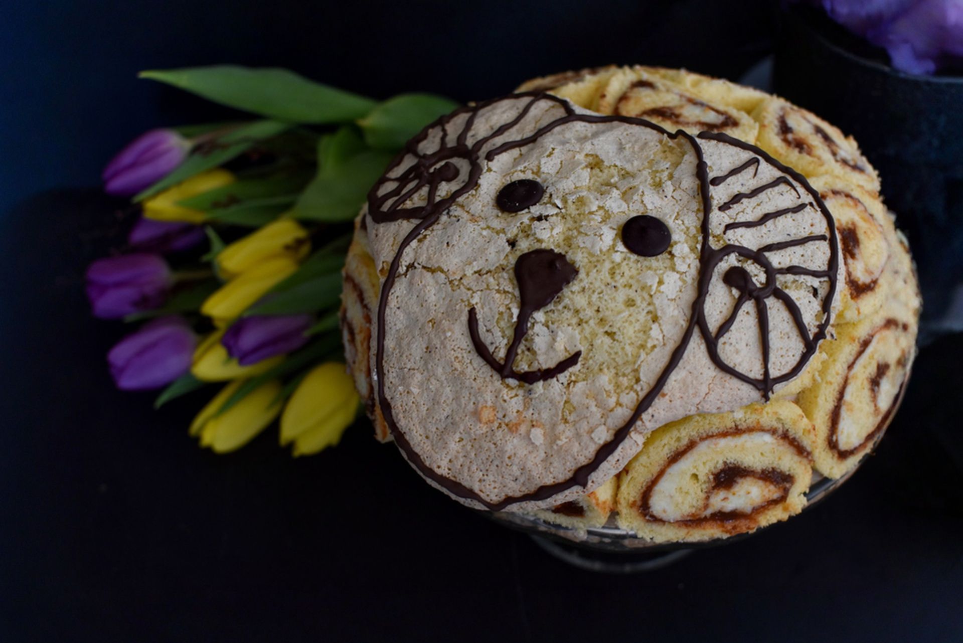 Velikonoční beránek bez formy – recept na nadýchaný dort