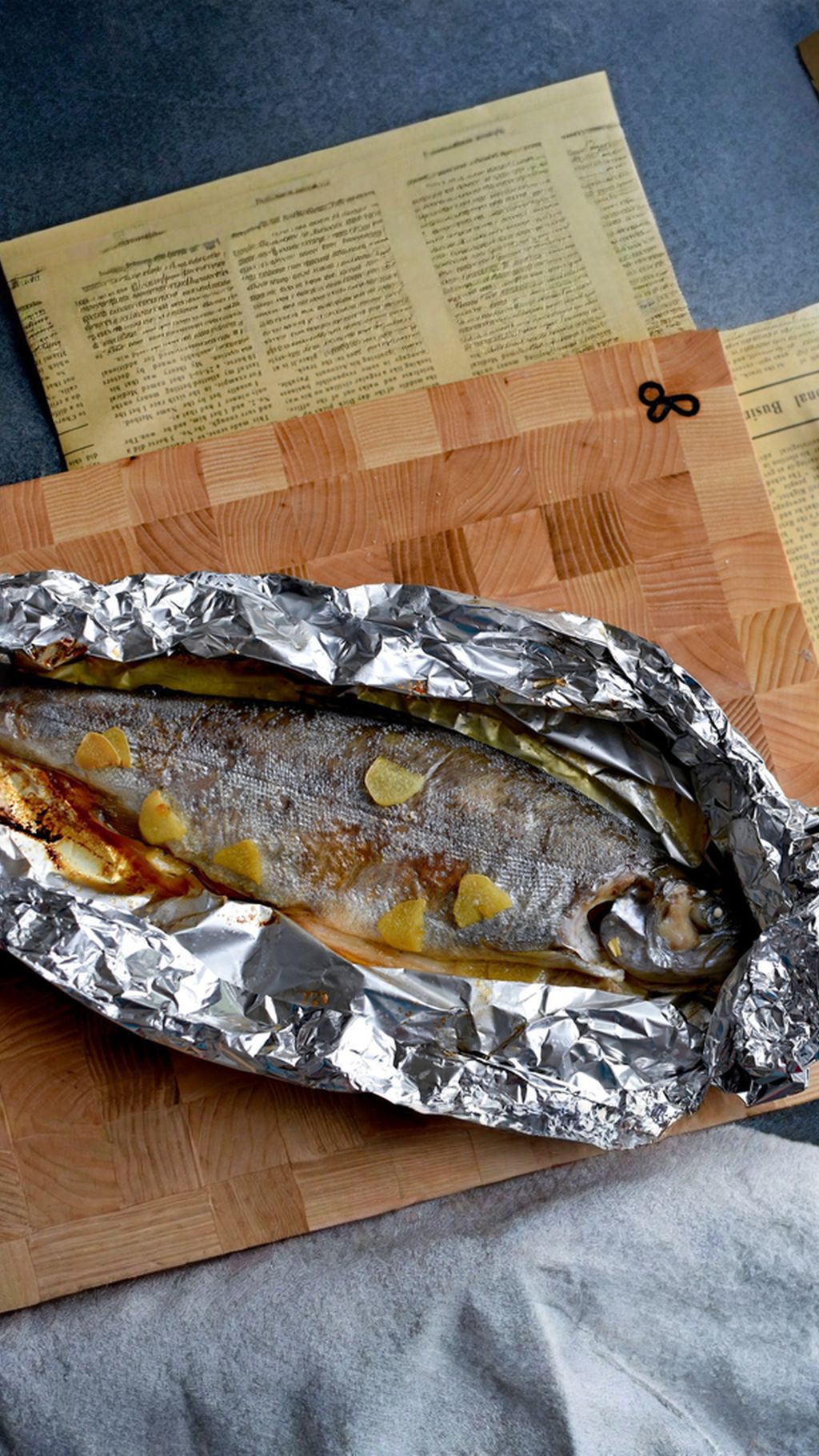 Prepare the trout