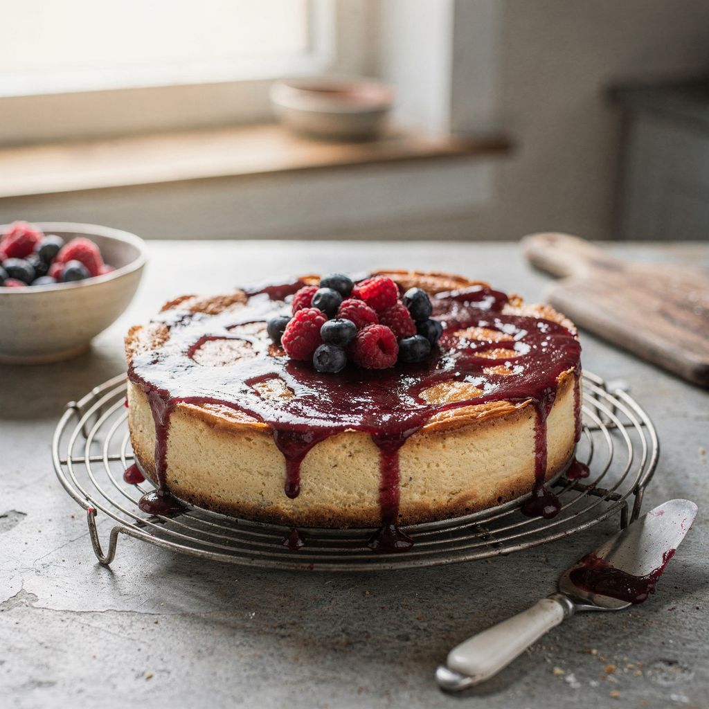 Čím ozdobit cheesecake: ovoce, ganache, karamel i křupavá drobenka