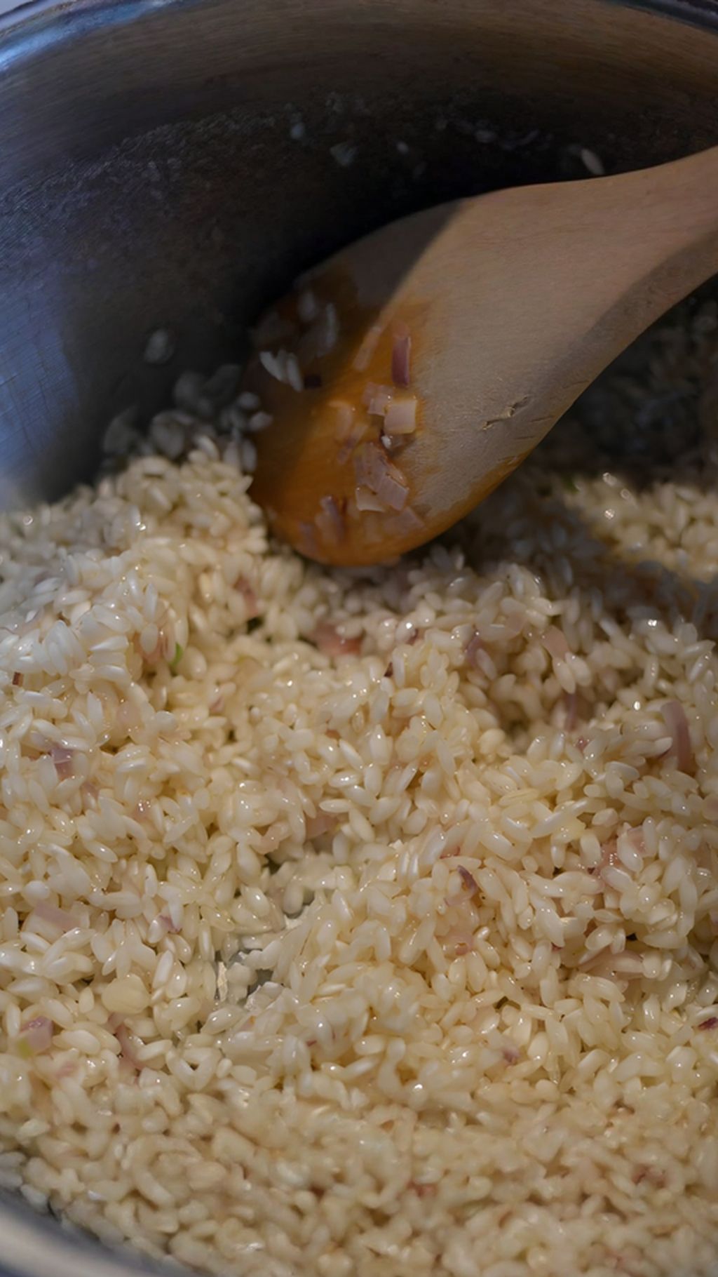 Stir constantly
