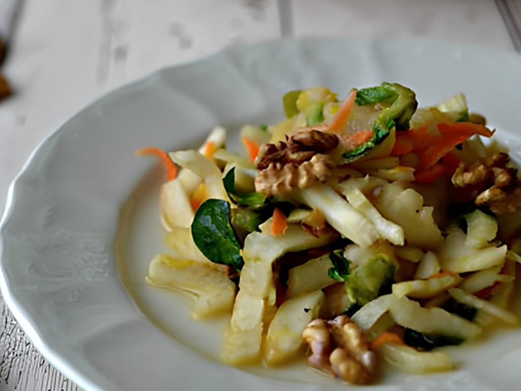 Fennel Salad with Orange Dressing