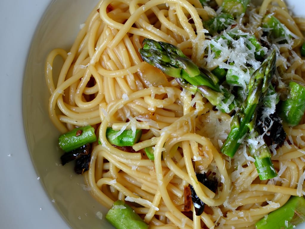 Asparagus Spaghetti – Quick and Easy