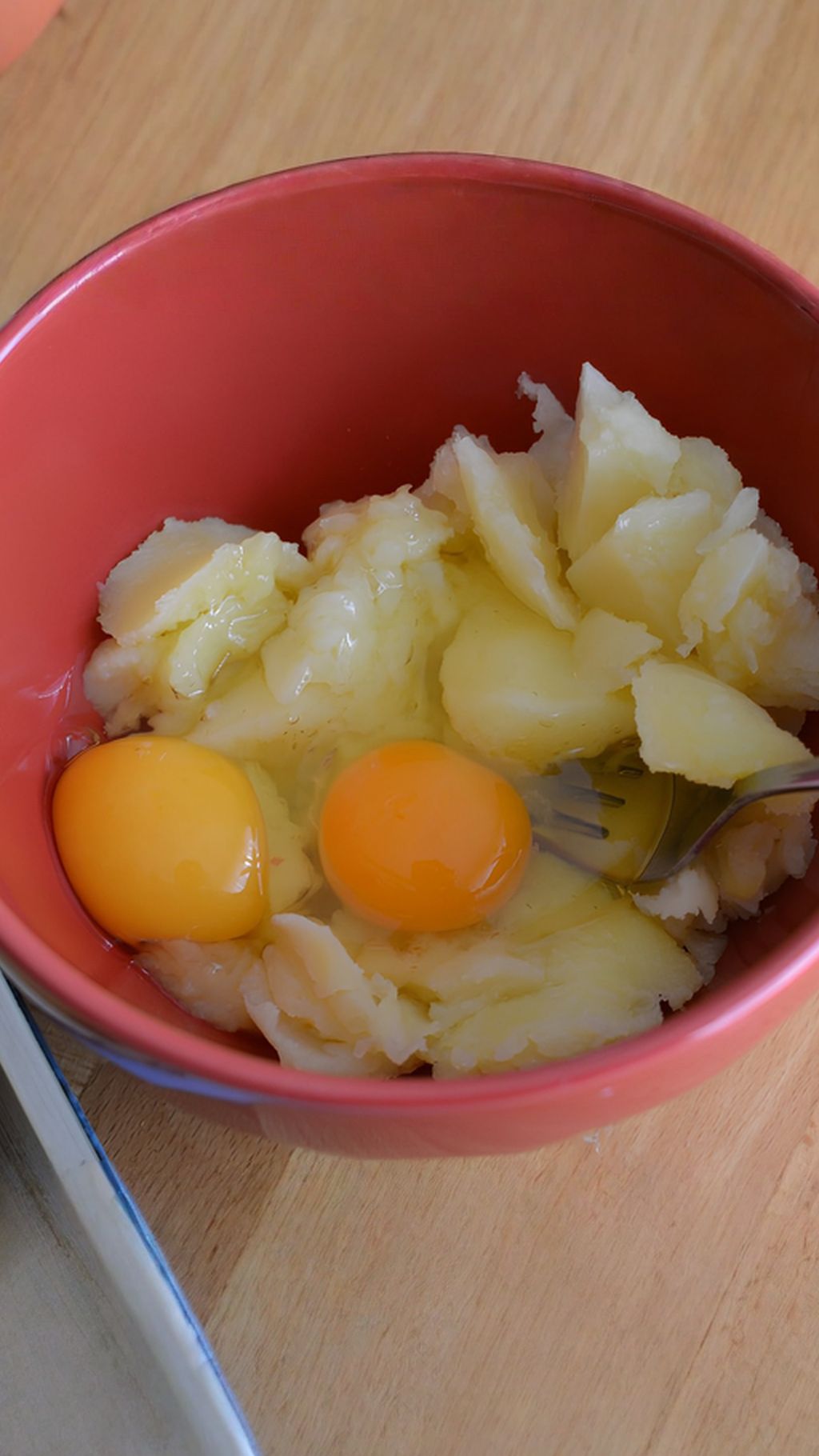 Mash the filling