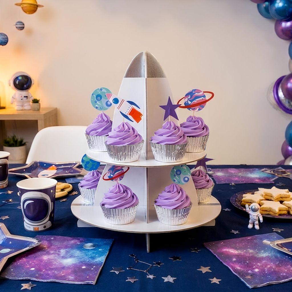 Vesmírná sada na cupcaky