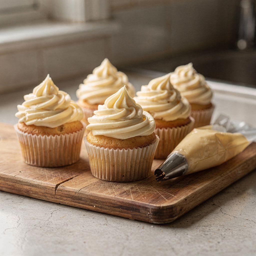 Krém na cupcakes, který drží tvar: který vybrat a jak ho připravit