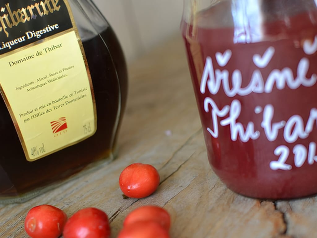 Cherry Jam with Liqueur (Thibarine)