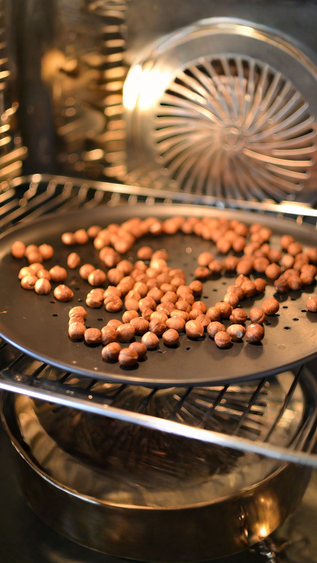 Toast the nuts
