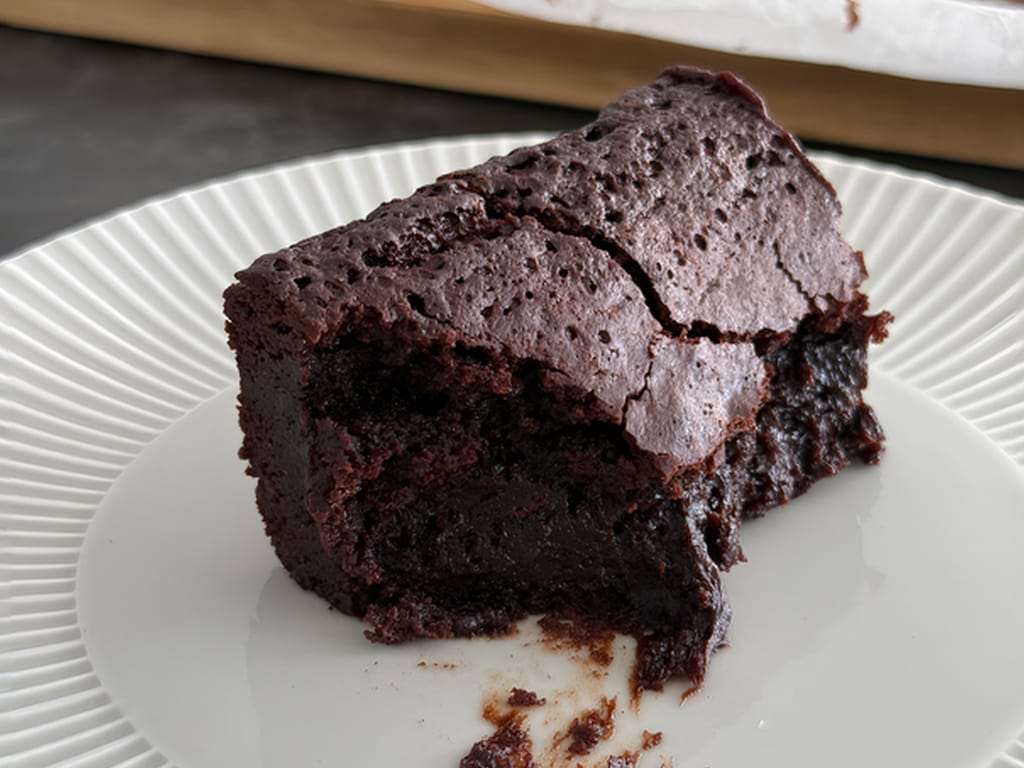 Vláčné čokoládové brownies - chewy