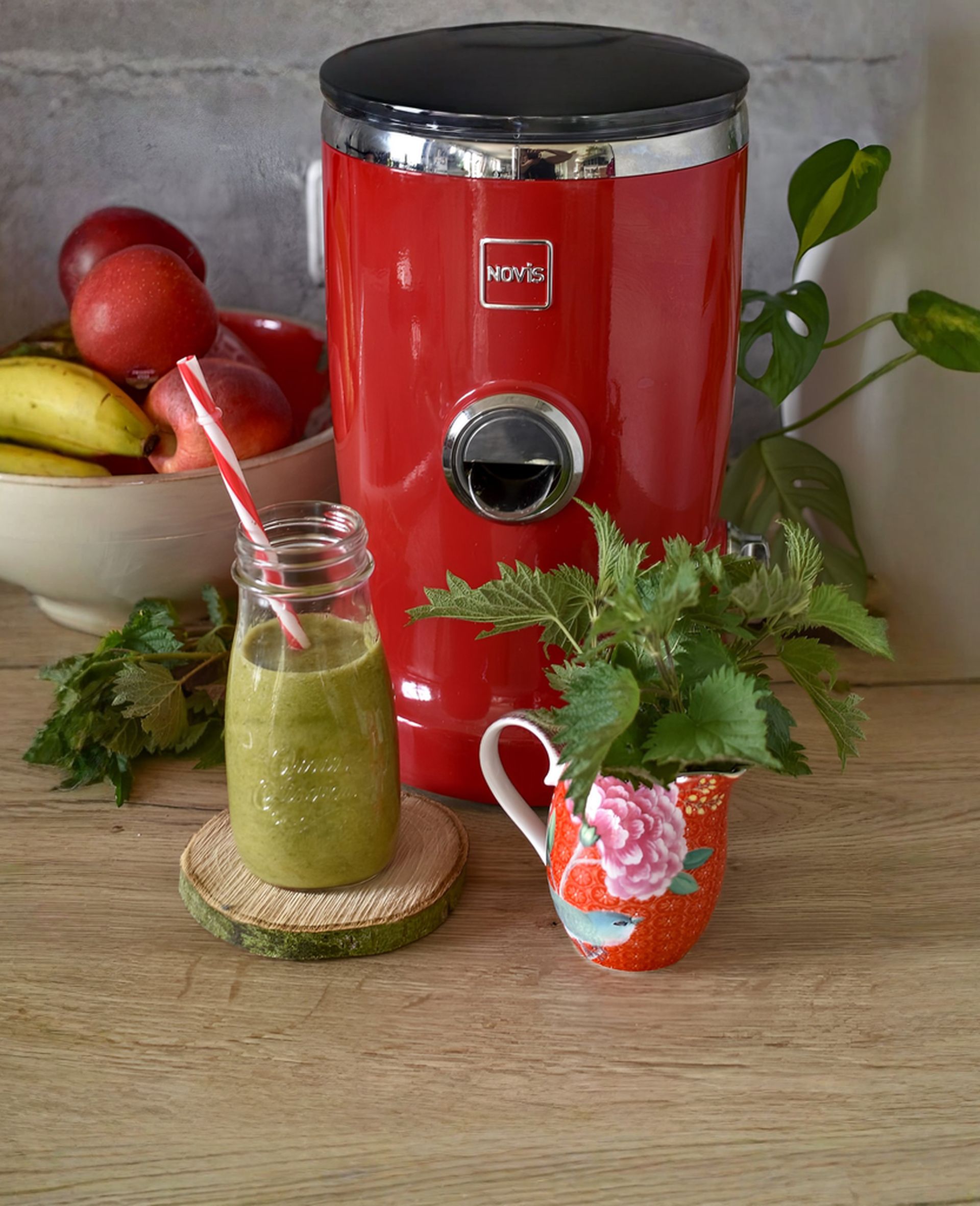 Energizující kopřivové smoothie