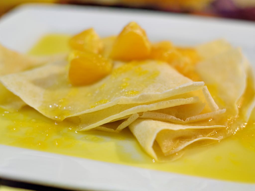 French Sweet Treat: Crêpes Suzette
