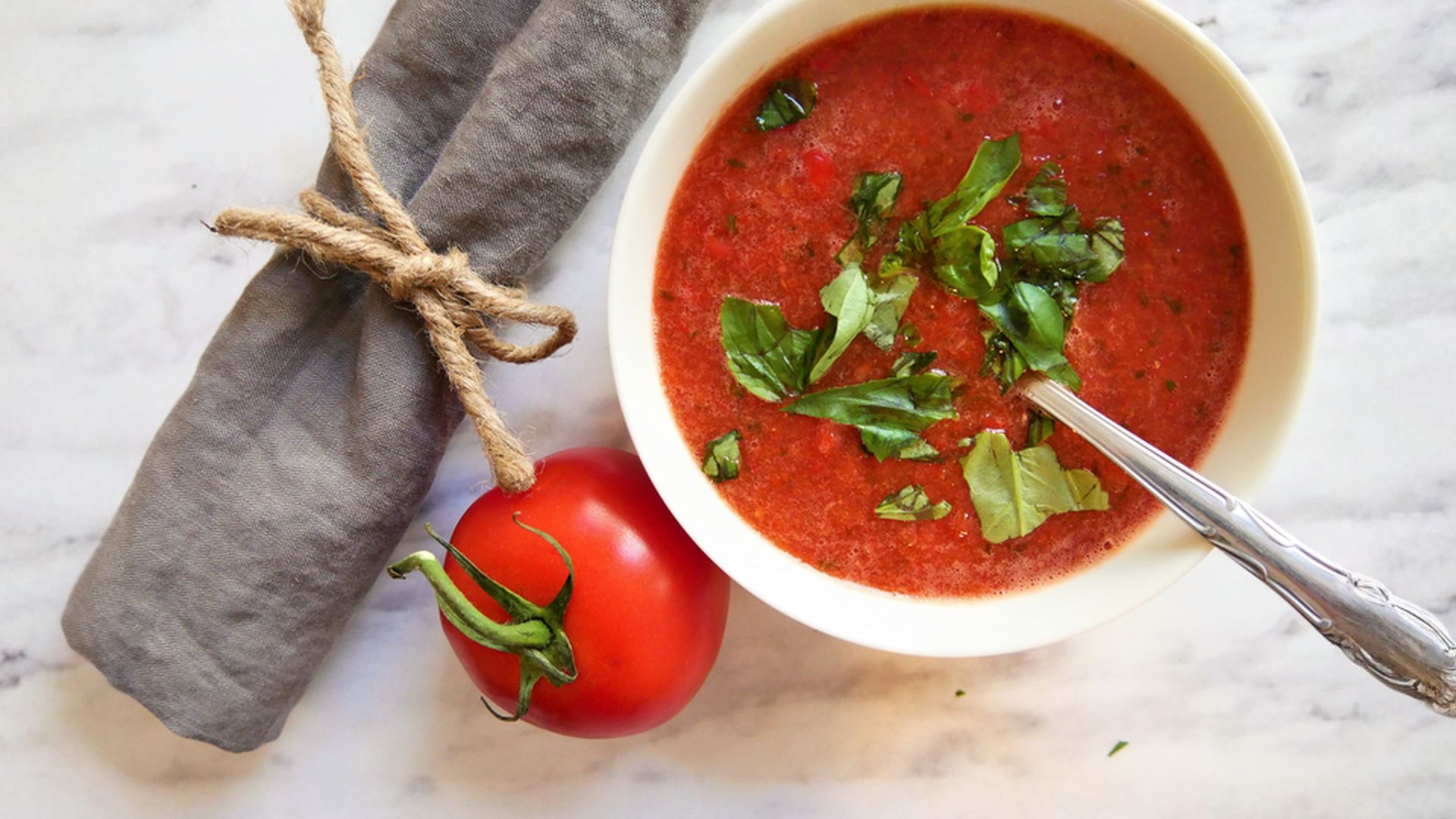 Osvěžující gazpacho z melounu