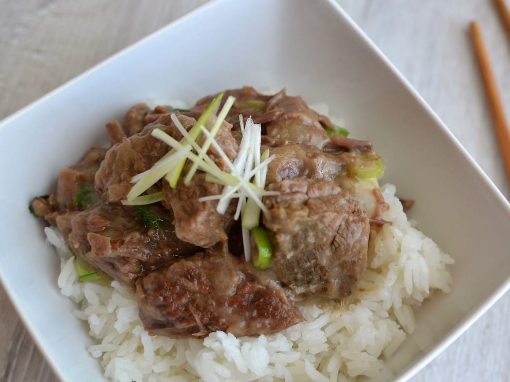 Beef Chunks Braised in Coconut Milk