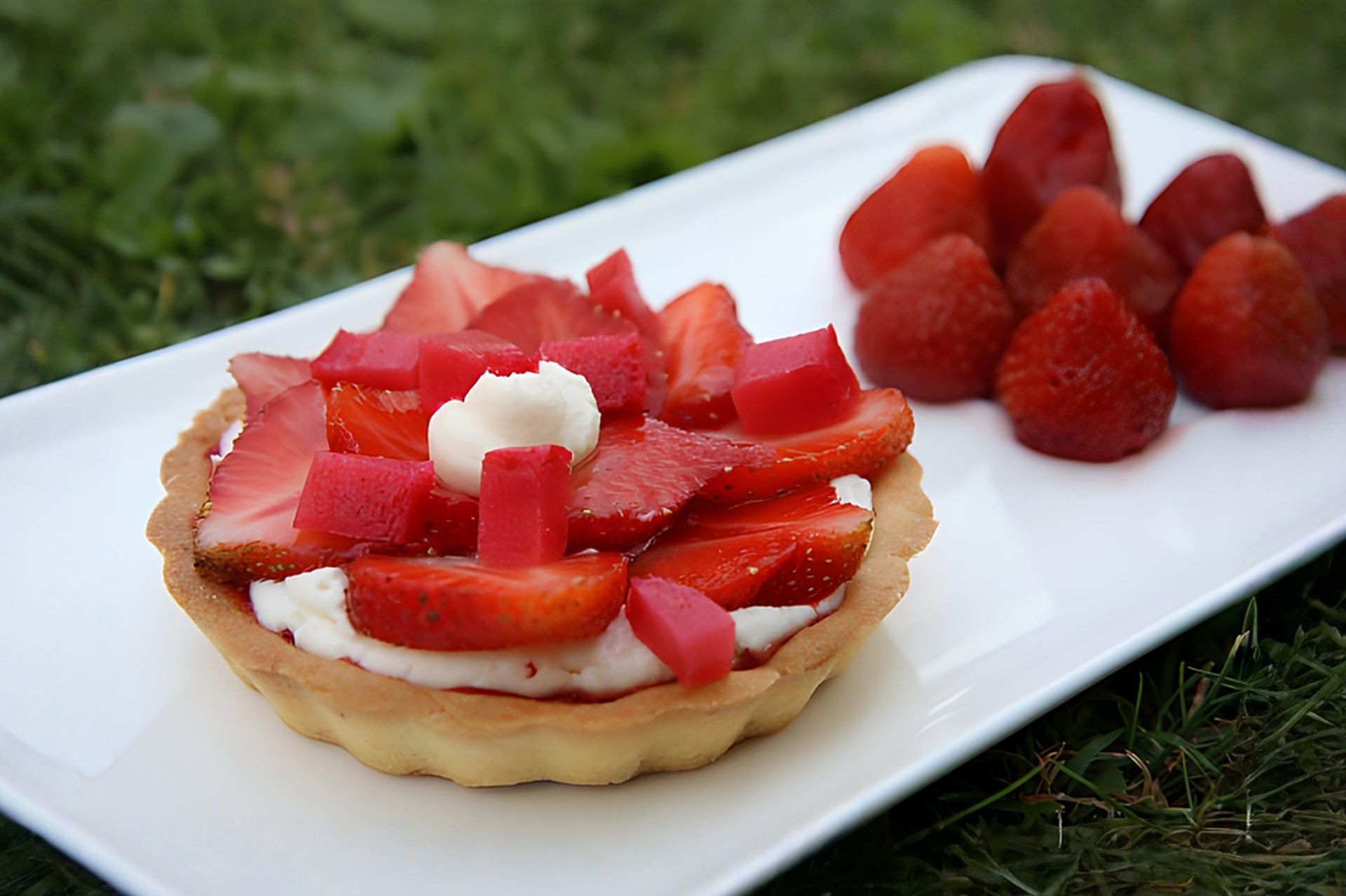 Jahodové tartaletky s mascarpone