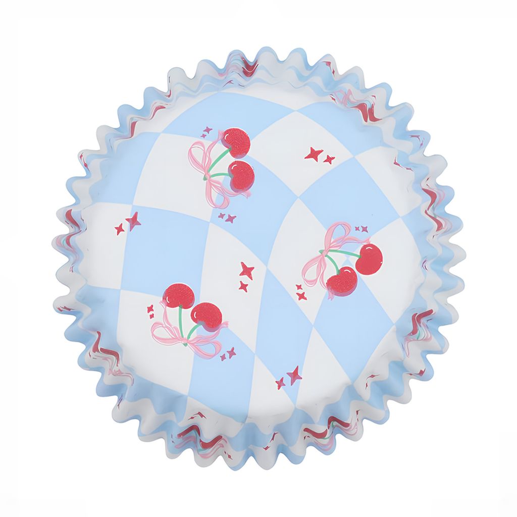 Alu-papírové košíčky na cupcaky – Vintage s mašlí (30 ks)