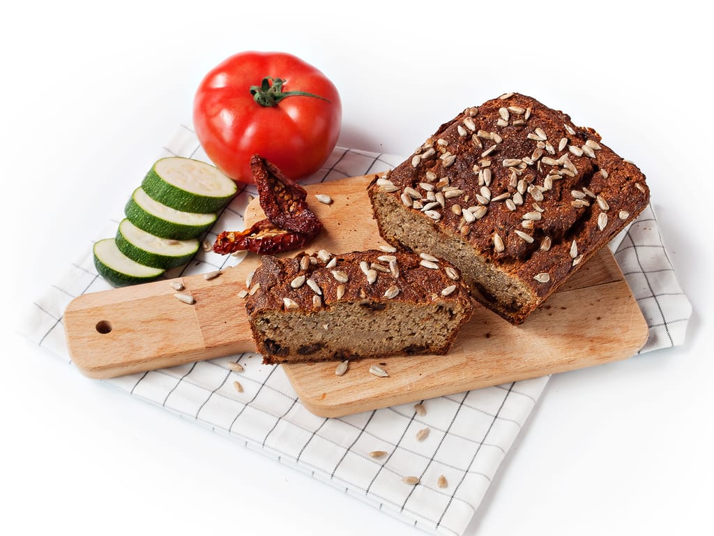 Zucchini Bread with Sun-Dried Tomatoes