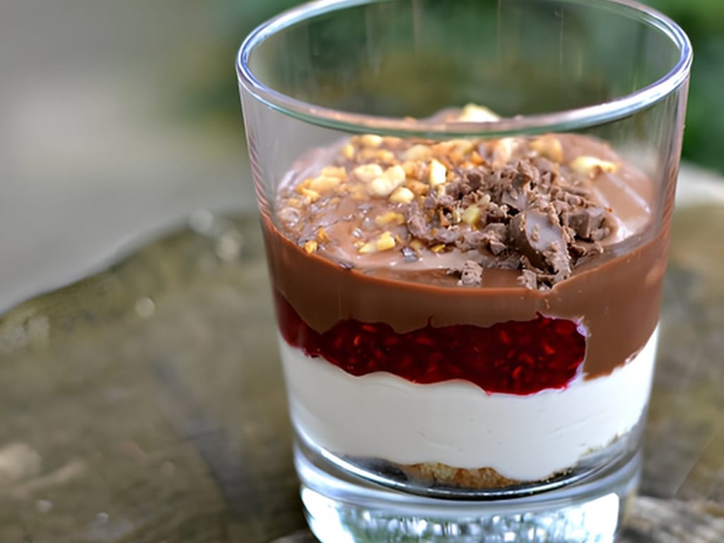 Two-Tone Mascarpone Dessert