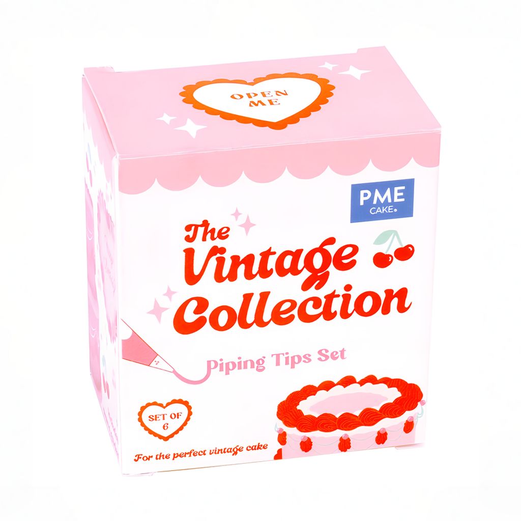 Sada zdobicích trysek PME – Vintage (6 ks)