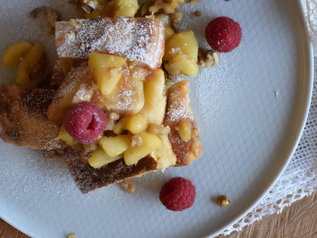 Alpská specialita: kaiserschmarrn – císařský trhanec