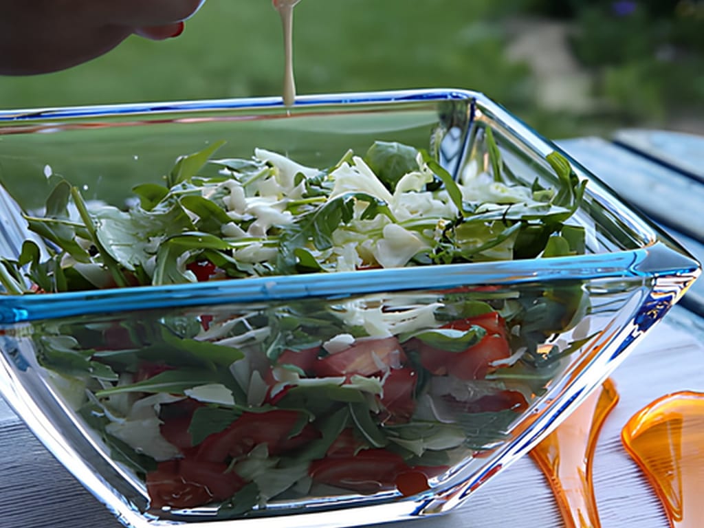 Arugula Salad with Tomatoes and Parmesan