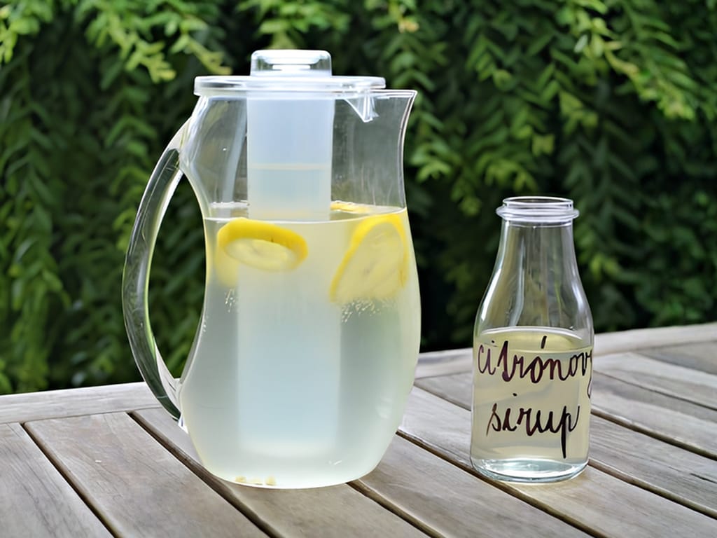 Domácí citronáda a jiné sirupy
