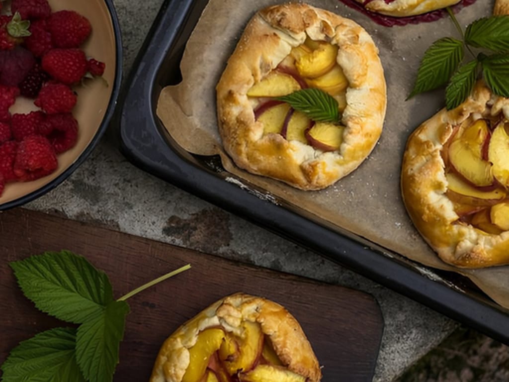 Flaky Fruit Galettes