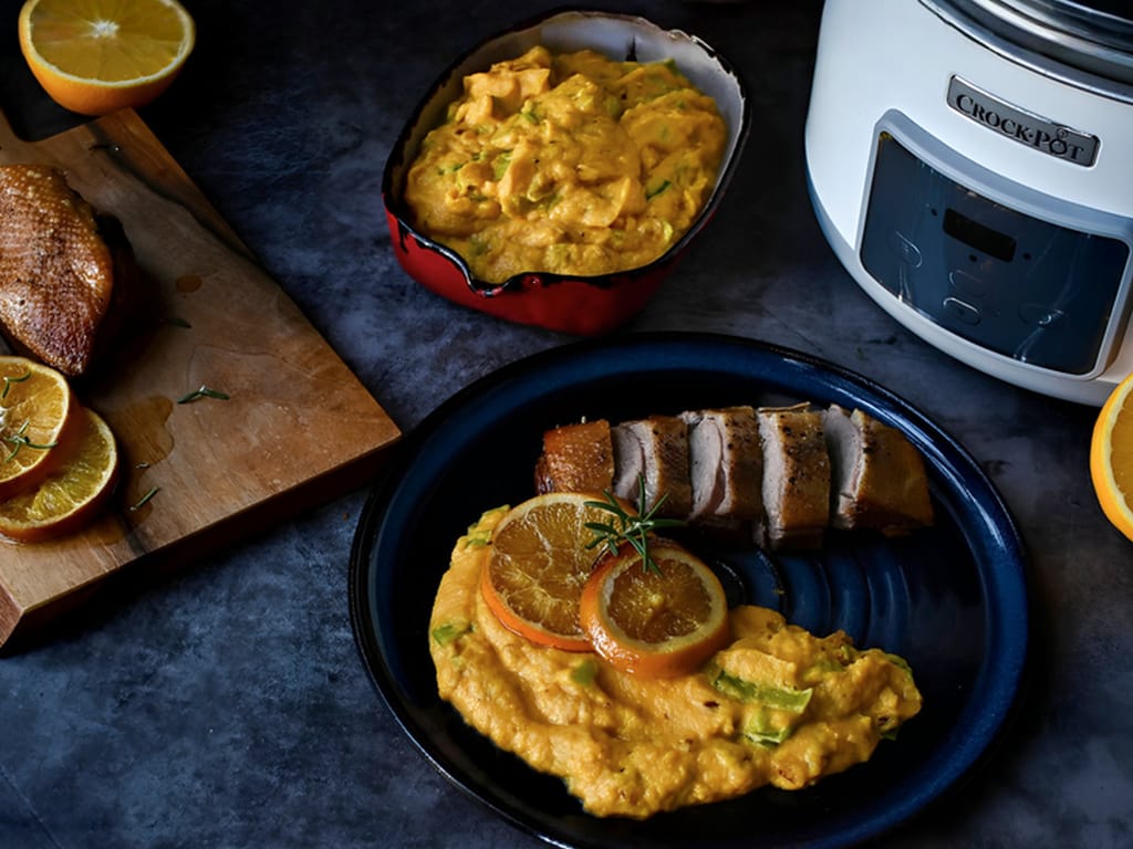Slow Cooker Duck Breast with Oranges