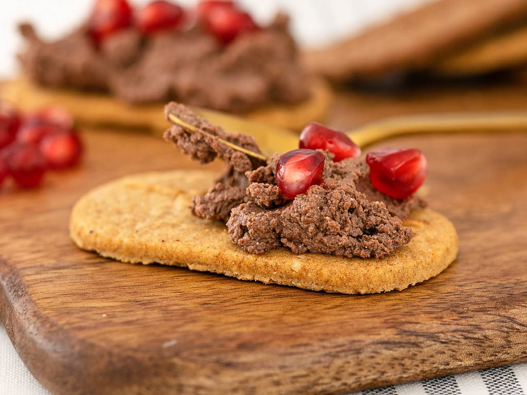 Sušenky s tvarohovou "nutellou"