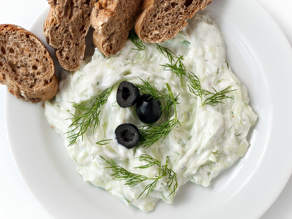 Tzatziki with 0% Greek Yogurt