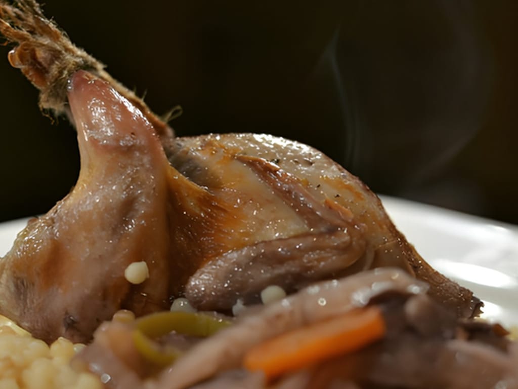 Stuffed Quail