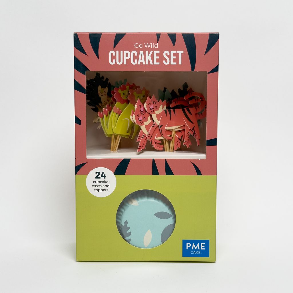 Safari zvířátka sada na cupcaky