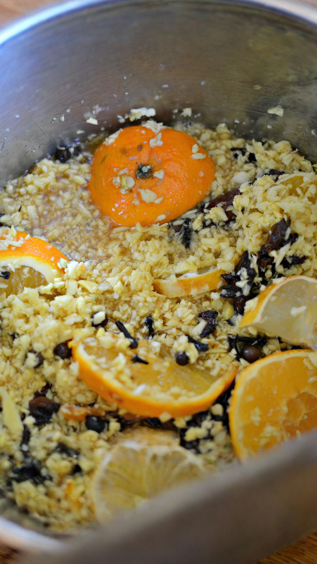 Pour in the slivovitz