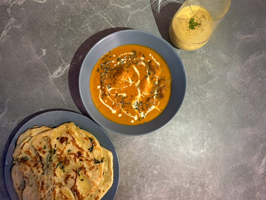 Máslové kuře (Butter Chicken) jako z restaurace