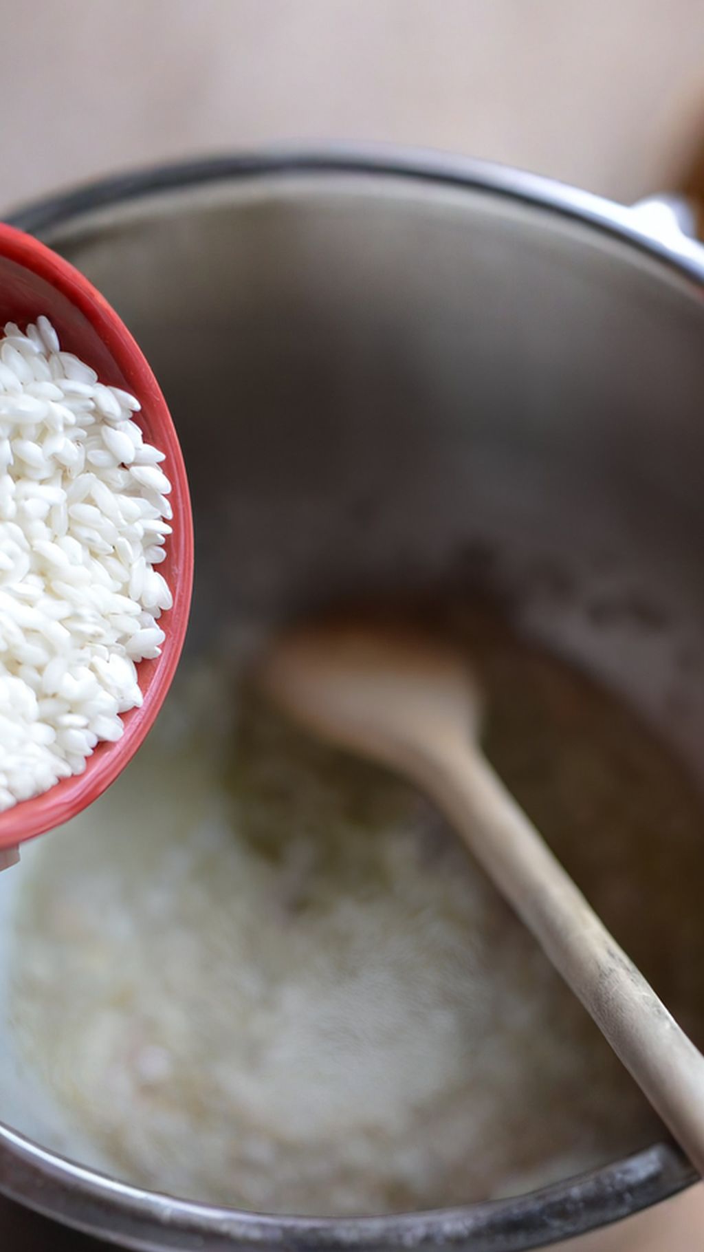 Add the rice